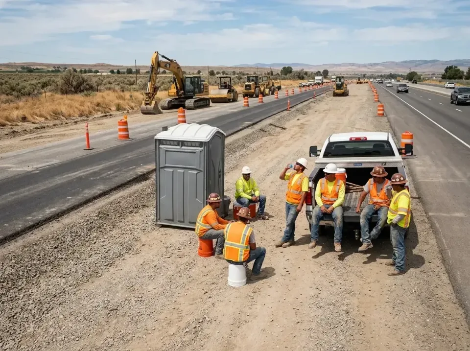 highway-road-construction-crew-007 — frequently asked questions, Porta Potty and Restroom Rentals in Pittsville, MD